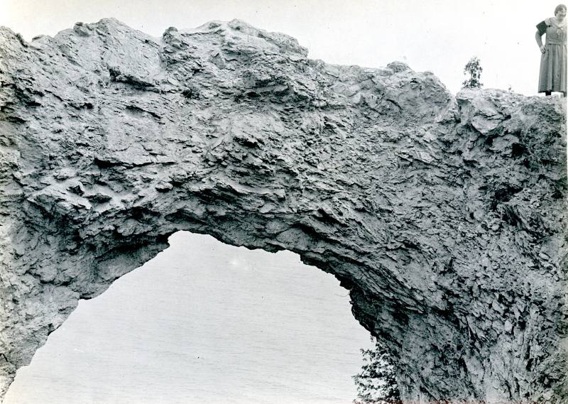 Arch Rock - Mackinac Island, Michigan 1918