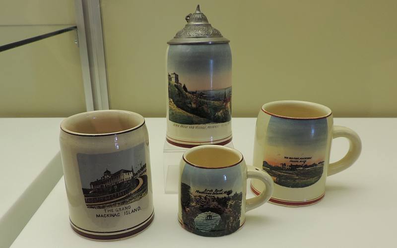 Earthenware cups and mugs - Mackinac Art Museum