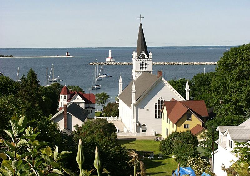 St. Anne's Church - Mackinac Island, Michigan