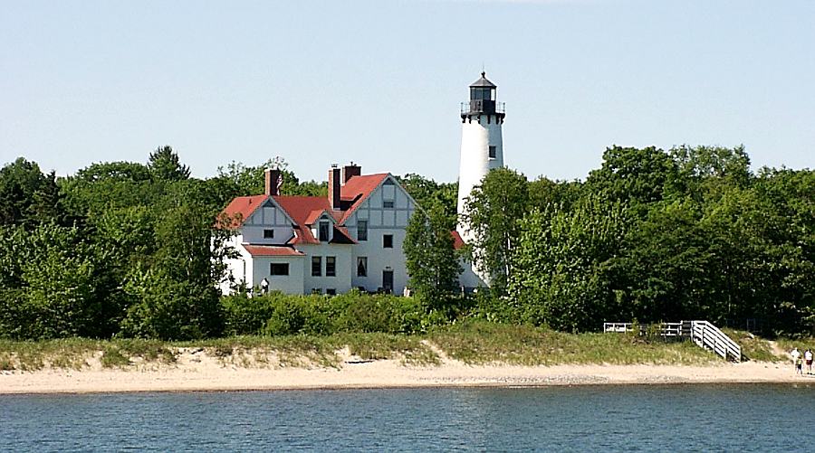 Point Iroquois lighthouse - Michigan Upper Peninsula