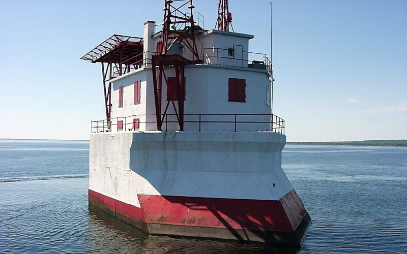 Gros Cap Reefs Lighthouse - St. Mary's River,