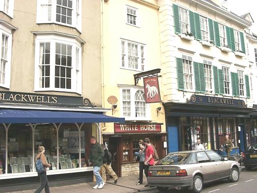 Inspector Morse' Oxford White Horse pub