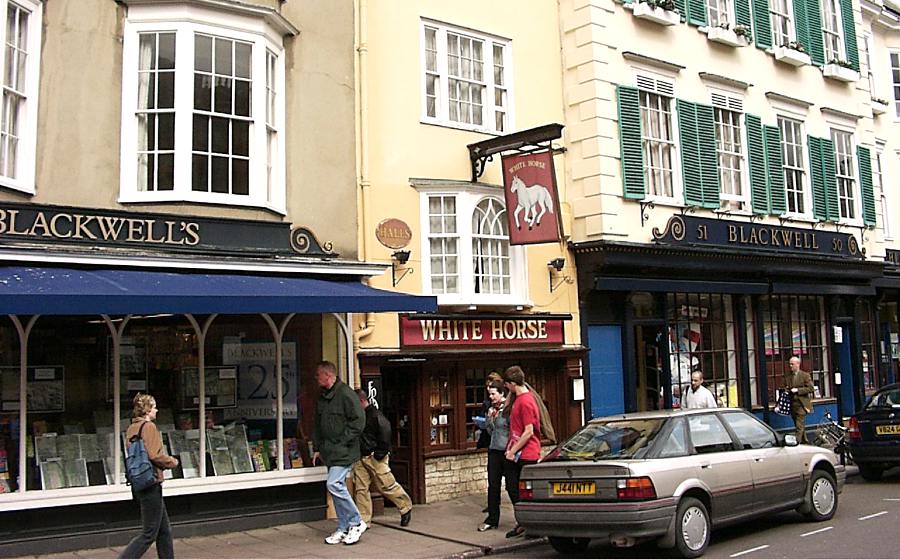 Inspector Morse' Oxford White Horse pub