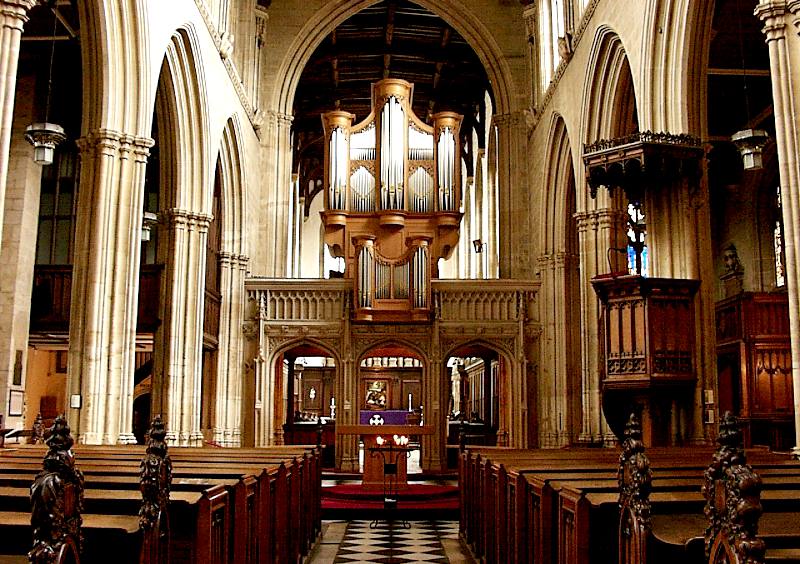 University Church of St Mary the Virgin interior