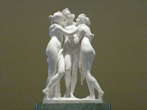 The Three Graces by Antonio Canova