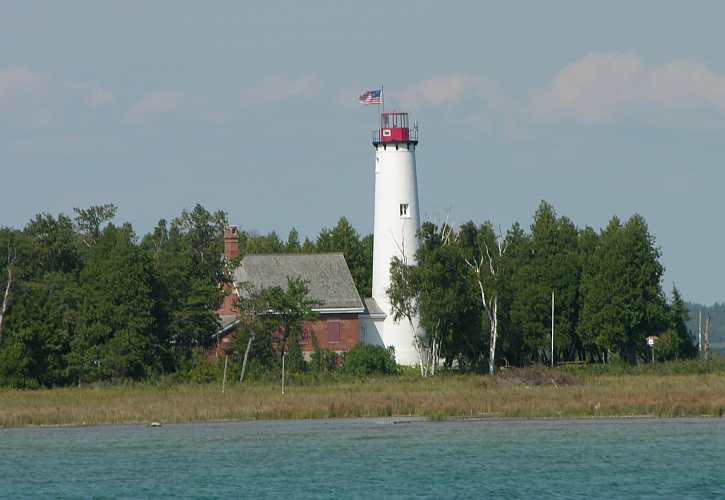 St. Helena Light - Straits of Mackinac