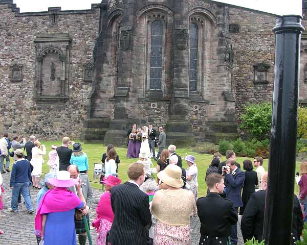 Wedding at Edinburgh Castle