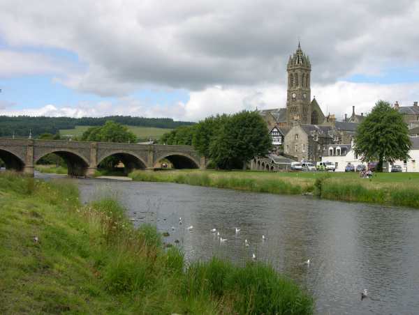 Bridge on river Tweed