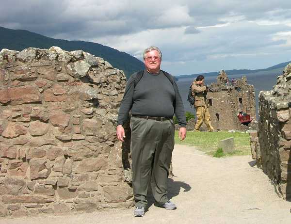 Keith Stokes at Urquhart Castle