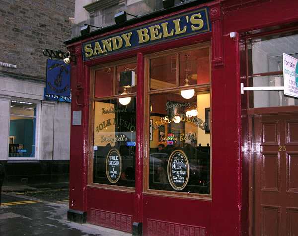 Sandy Bell's Pub - Edinburgh Scotland
