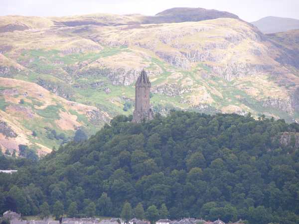 Wallace Monument on Abbey Craig