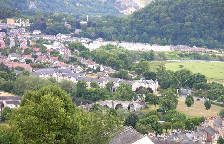 Stirling Scotland viewed from Stirling Castle