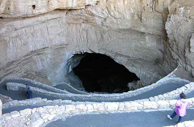 Carlsbad Caverns entrance