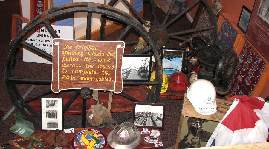Mackinac Bridge museum exhibits