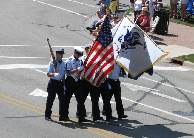 United States Coast Guard Color Guard