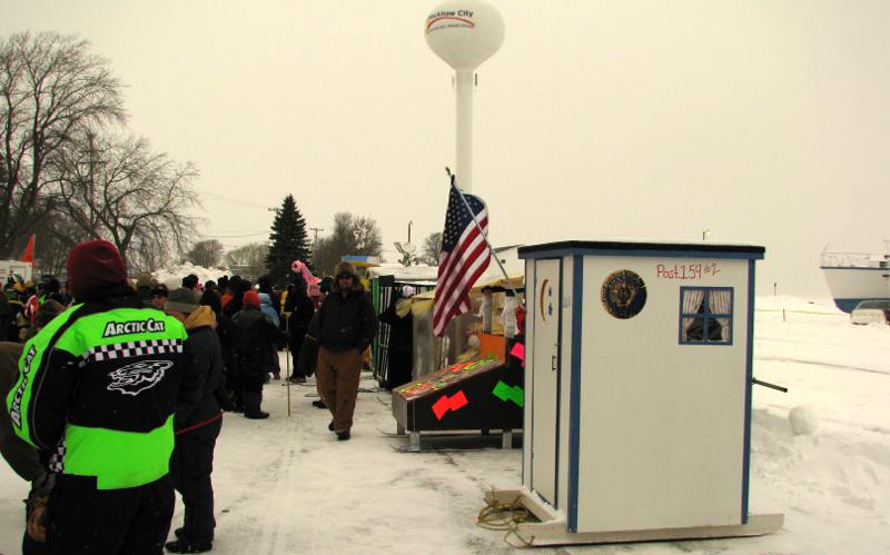 Mackinaw City International Outhouse Races