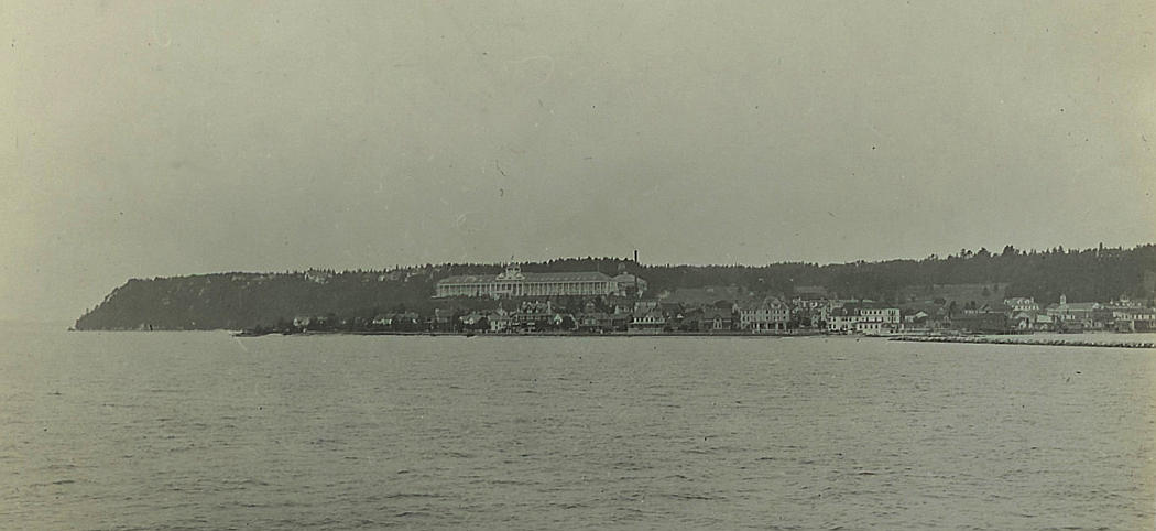 Grand Hotel in 1918 - Mackinac Island, Michigan