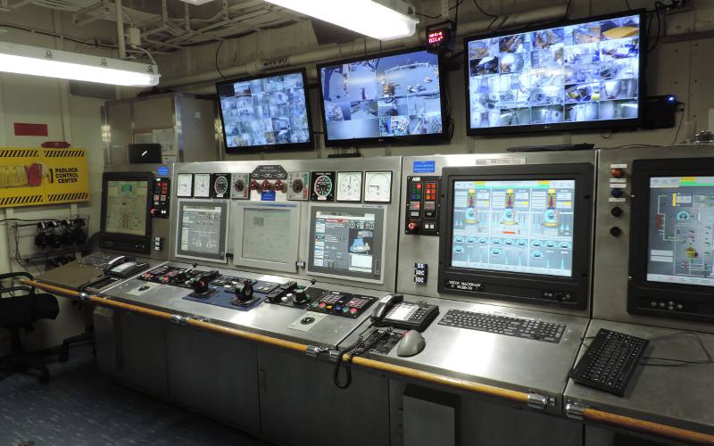 USCGC Mackinaw Machinery Plant Control and Monitoring System