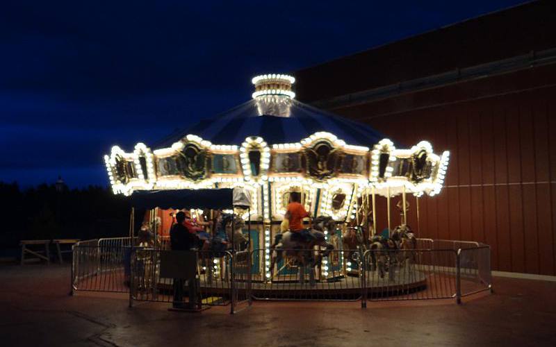 Carousel in Mackinaw City, Michigan