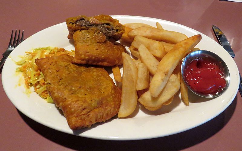 Jamaican Patty - Kingston Kitchen, Mackinac Island