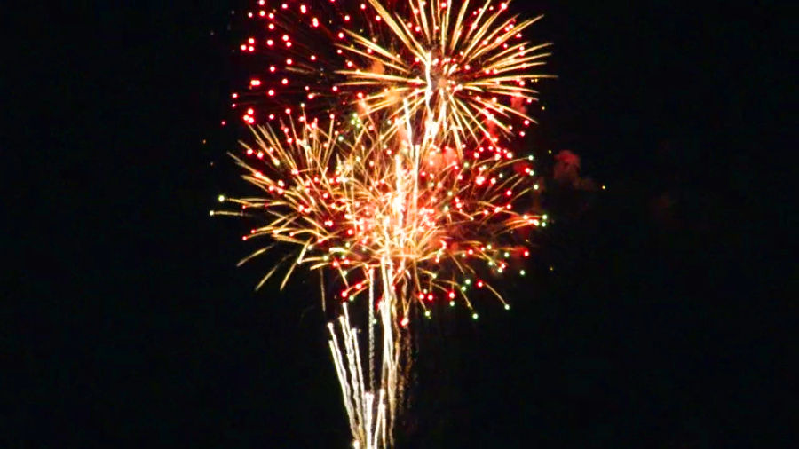 Mackinaw City Friday Night Fireworks