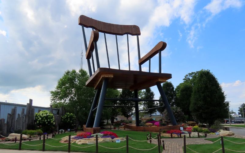 World's Largest Rocking Chair - Casey, Illinois