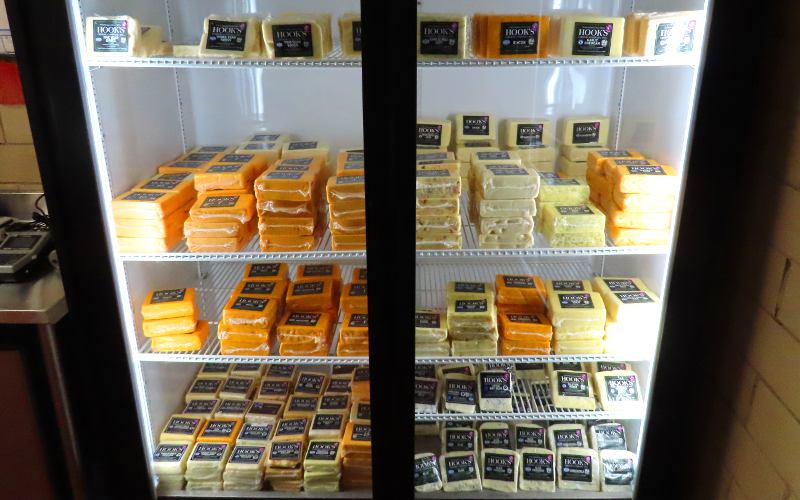 Cheese Counter at Hook Cheese Company
