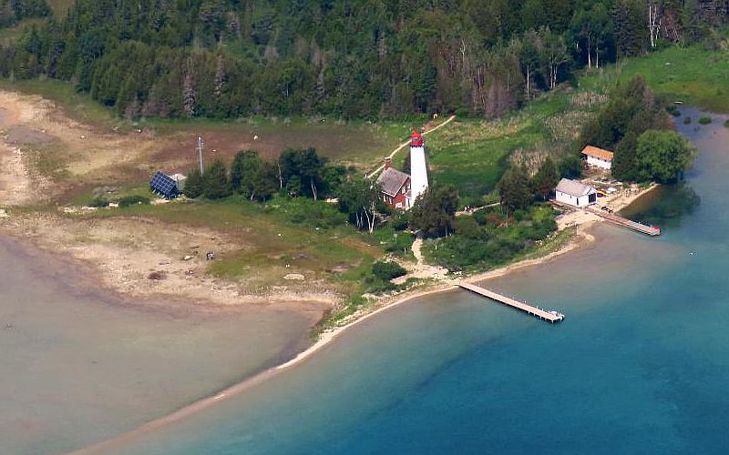 St. Helena Island Lighthouse - Michigan