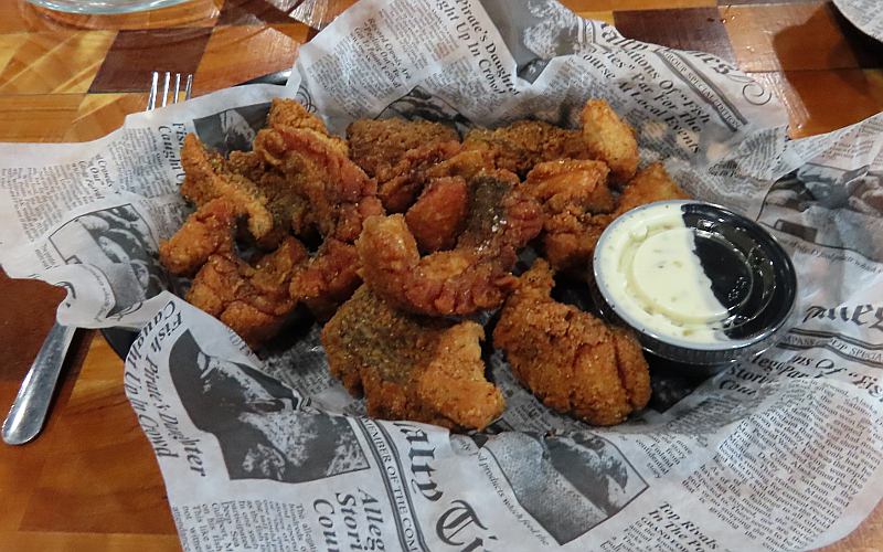 Whitefish bites at Johnnie's on 2 in St. Ignace