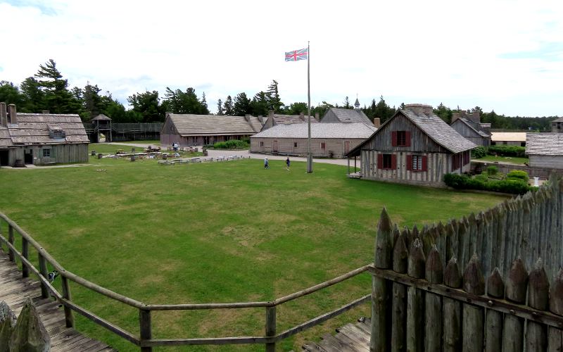 Colonial Fort Michilimackinac - Mackinaw City, Michigan