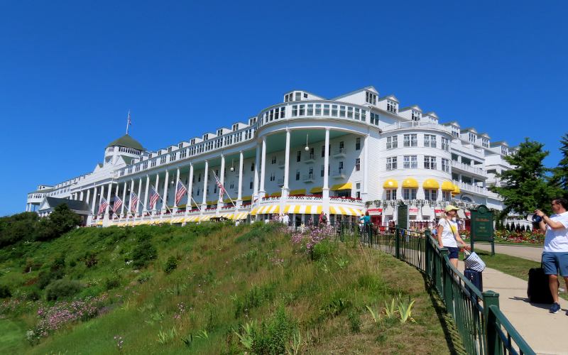 Grand Hotel on Mackinac Island, Michigan