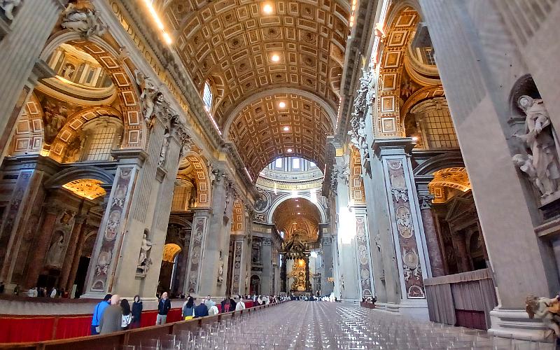 St. Peter's Basilica interoir