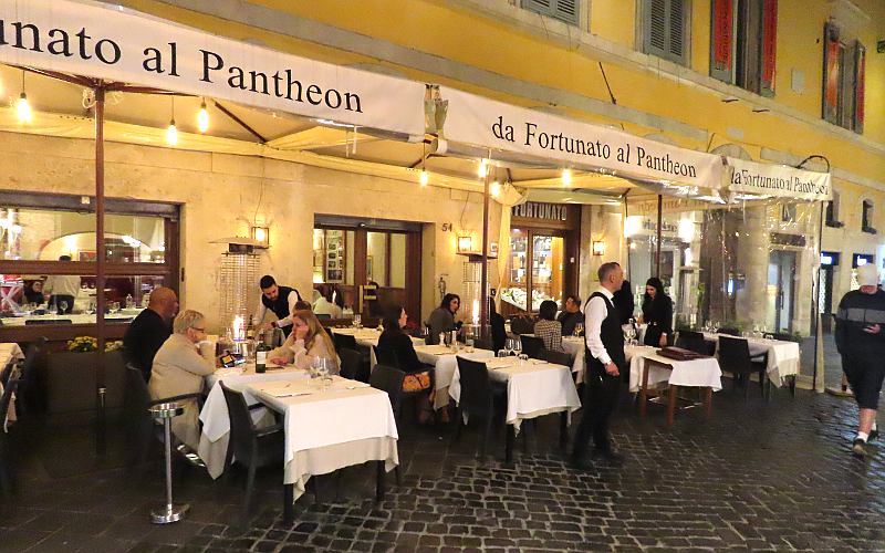 Ristorante Fortunato al Pantheon - Rome, Italy