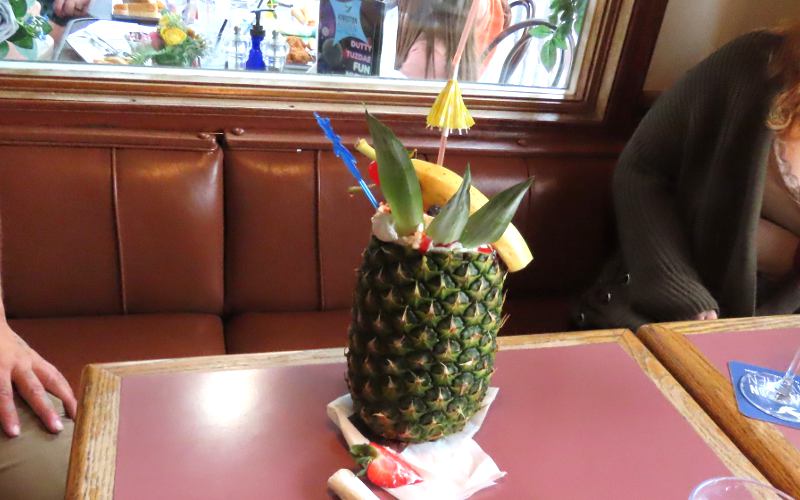 Pineapple Parade served at Kingston Kitchen at the Village Inn