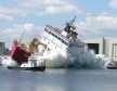 Launch of Coast Guard Cutter Mackinaw