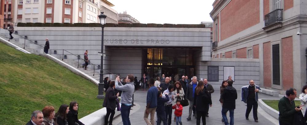 Prado entrance Madrid, Spain