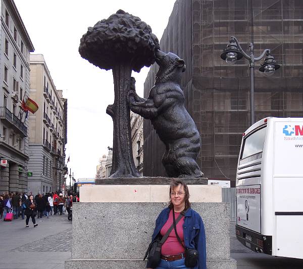 Bear and the Madrono Tree - Madrid, Spain