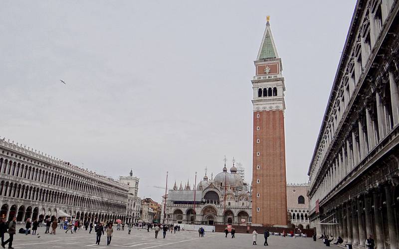Piazza San Marco and the Campanile - Venice, Italy