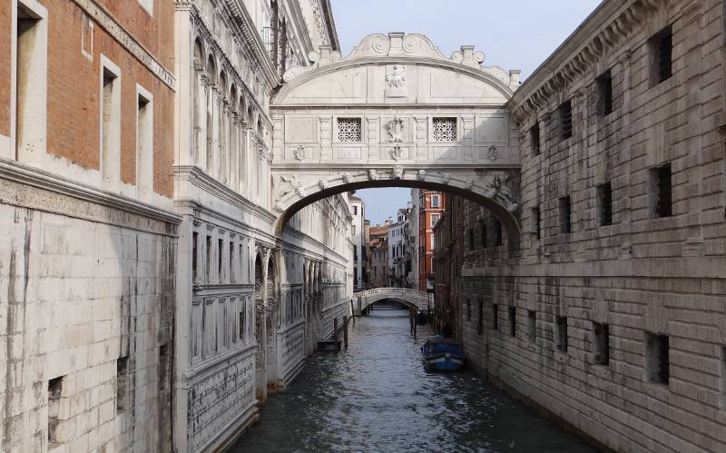 The Bridge of Sighs - Venice, Italy