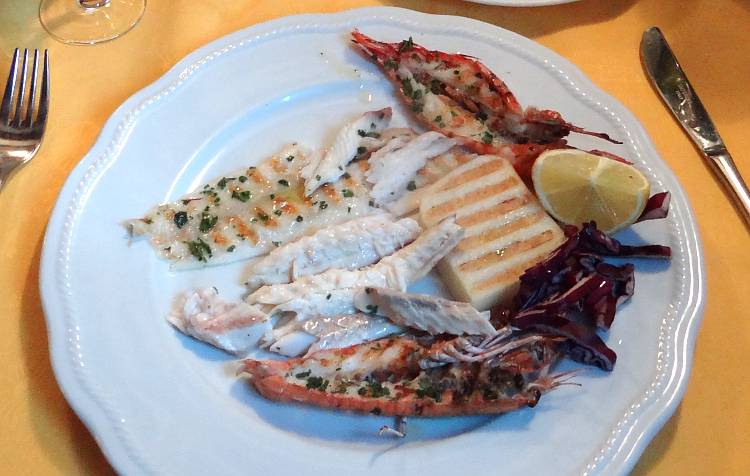 grigliata di pesce - grilled mixed fish