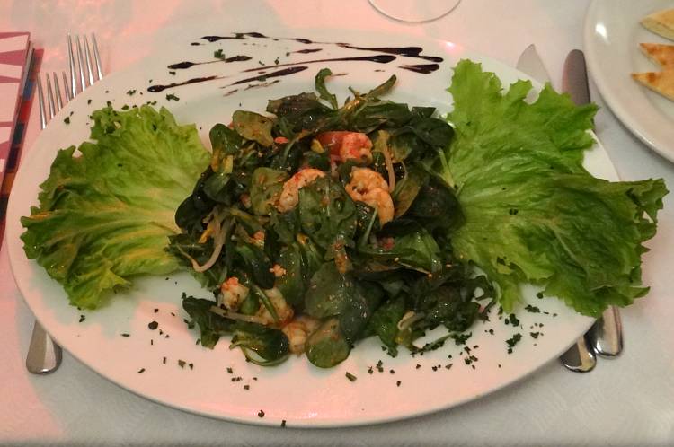 shrimp and prawn salad