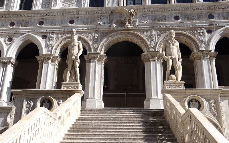 Giant's Staircase (Scala dei Giganti) - Doge's Palce