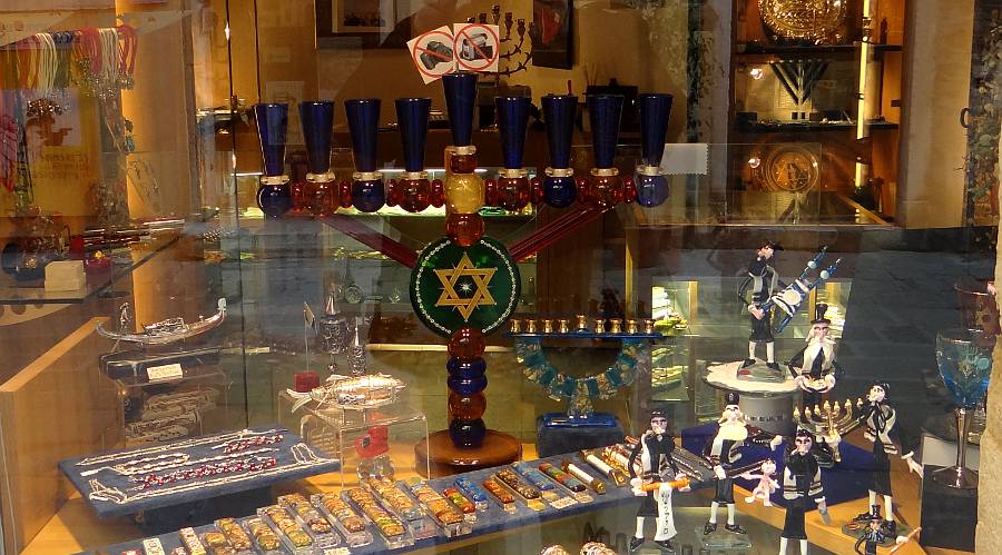 Jewish giftshop in Venice