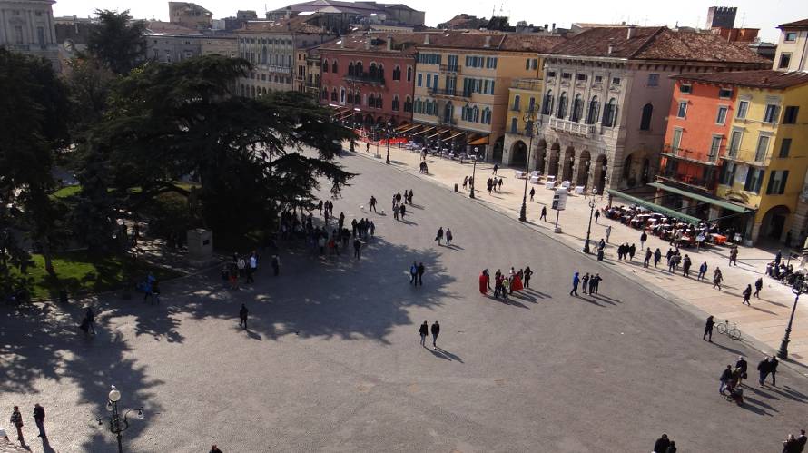 Piazza Bra - Verona, Italy