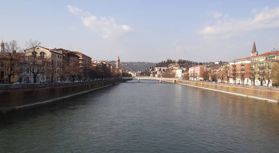 Adige River - Verona, Italy