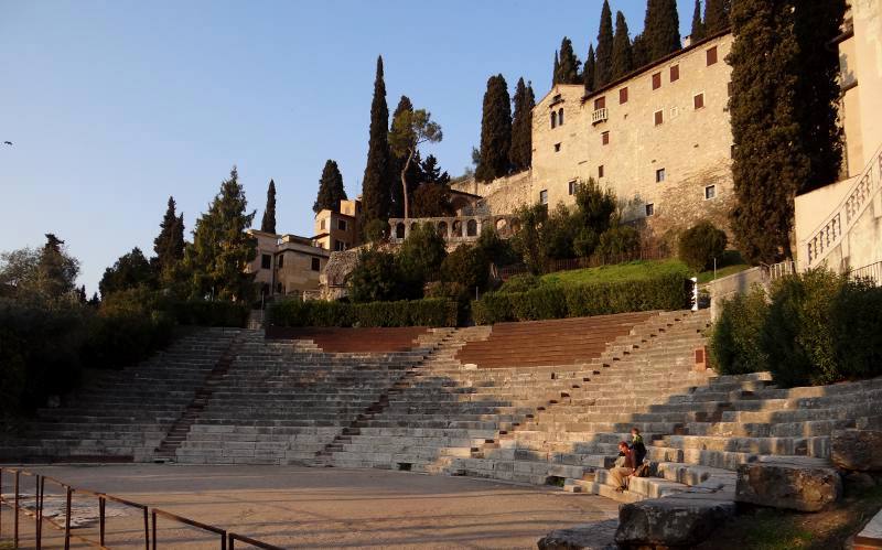 Roman theater - Verona, Italy