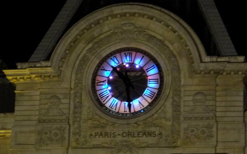 Muse d'Orsay Clock - Paris, France
