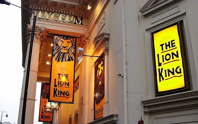 Lion King at the Lyceum Theater