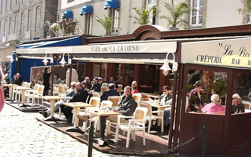 Cafe de La Licorne - Saint-Malo, France