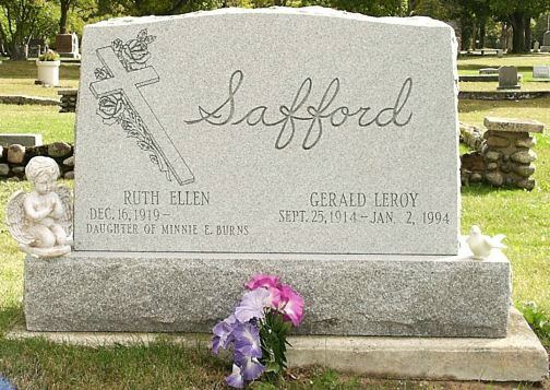 Gerald Leroy Safford, Ruth Ellen Safford